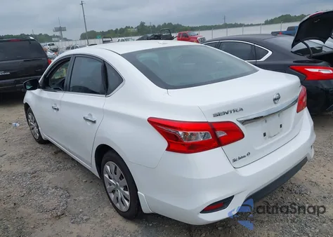 2017 Nissan Sentra Sv из США, поврежденный, VIN 3N1AB7AP9HY282016